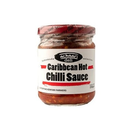 Achaari deli Caribbean hot chilli sauce at zucchini